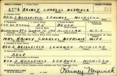 Thumbnail for Rainey Charles > Neyrinck, Rainey Charles (1915)