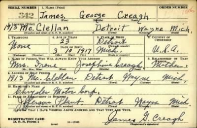 Thumbnail for James  George > Creagh, James  George (1917)