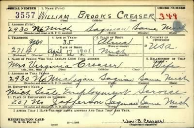 Thumbnail for William Brooks > Creaser, William Brooks (1905)