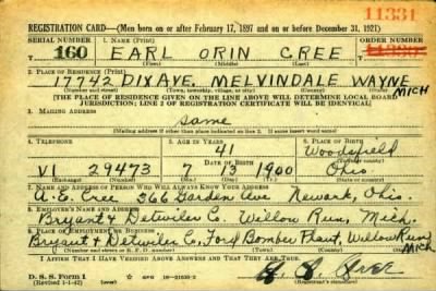 Thumbnail for Earl Orin > Cree, Earl Orin (1900)