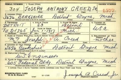 Thumbnail for Joseph Anthony > Creed, Joseph Anthony (1917)