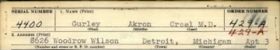 Thumbnail for Gurley Akron > Creel, Gurley Akron (1911)