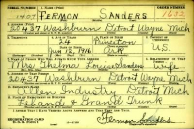 Thumbnail for Fermon > Sanders, Fermon (1916)