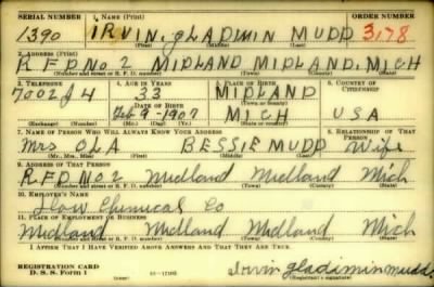 Thumbnail for Irvin Gladwin > Mudd, Irvin Gladwin (1907)