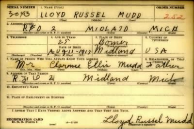 Thumbnail for Lloyd Russell > Mudd, Lloyd Russell (1915)