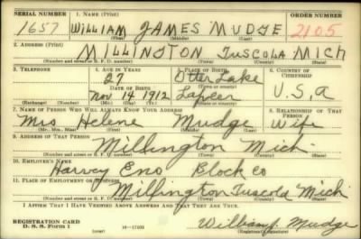 Thumbnail for William James > Mudge, William James (1912)