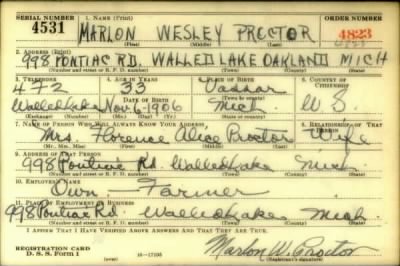 Thumbnail for Marlon Wesley > Proctor, Marlon Wesley (1906)