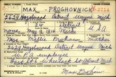 Thumbnail for Max > Proghovnick, Max (1916)