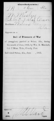 Washington M. > Moseley, Washington M.