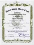 Thumbnail for William John Carmichael USMC Honorable Discharge 27Mar1953.jpg