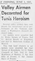 Thumbnail for Rouch, Melvin R_Hanford Sentinel_CAL_Wed_02 June 1943_Pg 2.JPG