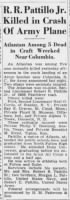 Thumbnail for Pattillo, Robert R_Atlanta Constitution_GA_Wed_05 Aug 1942_Pg 7.JPG