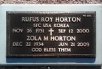 Thumbnail for Headstone- Horton RL 1931-2000 A.jpg