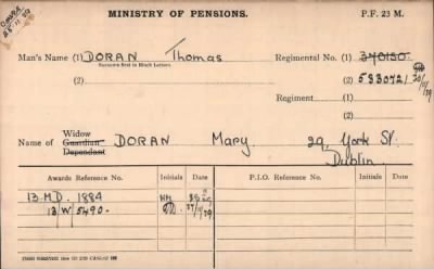 Thumbnail for 063/0271/DON-DOR, Donohoe A-Dorania W > Doran, Thomas (5330721)