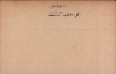 Thumbnail for 063/0272/DOR-DOU, Dorans C-Dougill W > Dore, Charles Percival (T/205130)