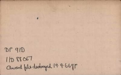 Thumbnail for 063/0272/DOR-DOU, Dorans C-Dougill W > Dore, Harold Frances (78710)