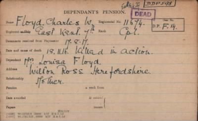 Thumbnail for 070/0328/FLO-FOL, Floyd A-Foley M > Floyd, Charles W (11674)