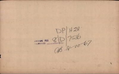 Thumbnail for 095/0424/HAW-HAW, Hawker HV-Hawkins F > Hawker, James G (2705)