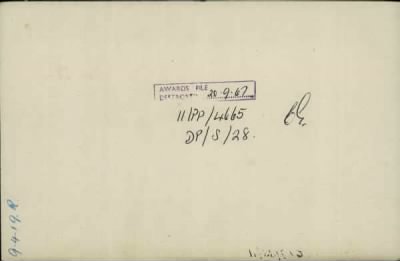 Thumbnail for 175/0889/STE-STO, Stewart Wm-Stobs W > Stilwell, James R (D/3207)