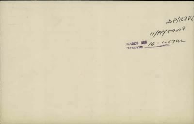 Thumbnail for 186/0981/WAT-WAX, Watts CA-Waxman M > Watts, Edgar S (39172)