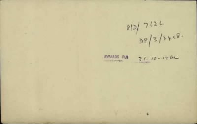 Thumbnail for 186/0981/WAT-WAX, Watts CA-Waxman M > Watts, Fred (8341)