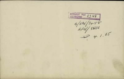 Thumbnail for 186/0981/WAT-WAX, Watts CA-Waxman M > Watts, Harry (51742)