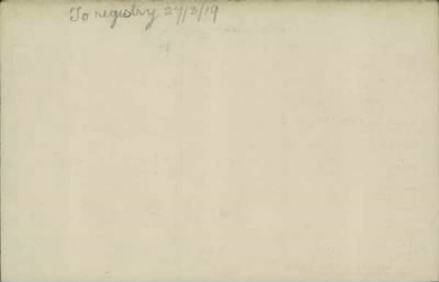 Thumbnail for 186/0981/WAT-WAX, Watts CA-Waxman M > Watts, Harvey Walter (6836220)