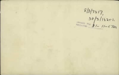 Thumbnail for 186/0981/WAT-WAX, Watts CA-Waxman M > Walts, Jack Edward (8313)