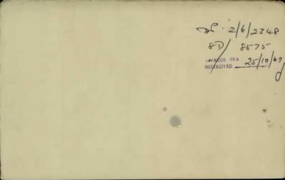 Thumbnail for 189/1000/WHI-WHI, Whitehouse J-Whiting D > Whiteman, Charley (214283)