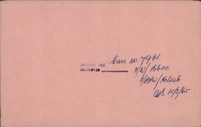 Thumbnail for 189/1000/WHI-WHI, Whitehouse J-Whiting D > Whiterod, Alfred George Wallace (NR/501371)