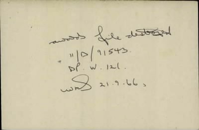 Thumbnail for 189/1000/WHI-WHI, Whitehouse J-Whiting D > Whiteside, George (21252)