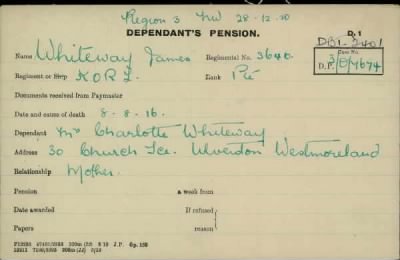 Thumbnail for 189/1000/WHI-WHI, Whitehouse J-Whiting D > Whiteway, James (3640)