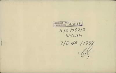 Thumbnail for 189/1000/WHI-WHI, Whitehouse J-Whiting D > Whitfield, John (11958)