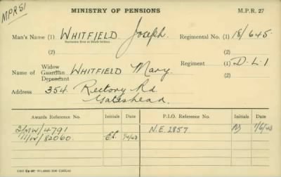 Thumbnail for 189/1000/WHI-WHI, Whitehouse J-Whiting D > Whitfield, Joseph (18/645)