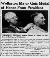 Thumbnail for 15 Jun 1945, 1 - The Boston Globe_PopeEP.jpg