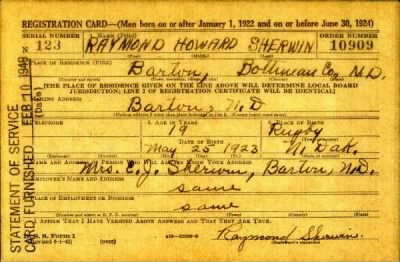 Thumbnail for Raymond Howard > Sherwin, Raymond Howard (1923)