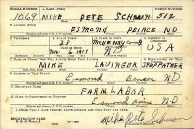 Thumbnail for Mike Pete > Schwan, Mike Pete (1917)