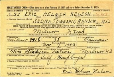 Thumbnail for Eric Helmer > Nelson, Eric Helmer (1903)