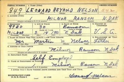 Thumbnail for Leonard Reynold > Nelson, Leonard Reynold (1910)