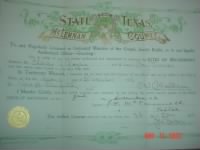 Charles Arthur Rogers & Mary Tennessee Turner Marriage License
