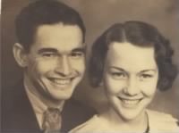 Miles Francis Stanley & Charley Belle Rogers, ca 1934