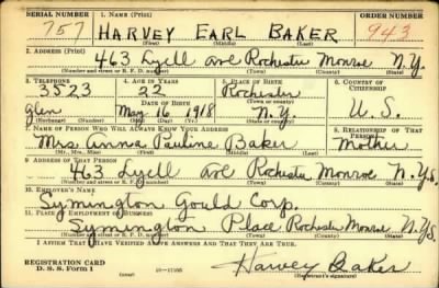 Thumbnail for Harvey Earl > Baker, Harvey Earl (1918)