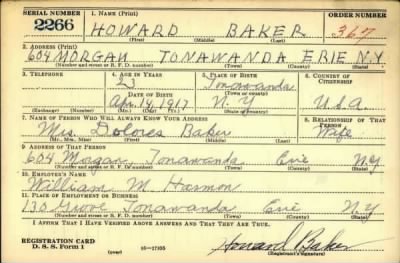 Thumbnail for Howard > Baker, Howard (1917)