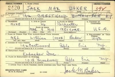 Thumbnail for Jack Max > Baker, Jack Max (1914)