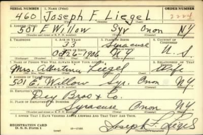 Thumbnail for Joseph F > Liegel, Joseph F (1906)