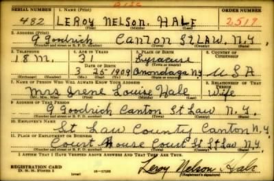 Thumbnail for Leroy Nelson > Hale, Leroy Nelson (1909)