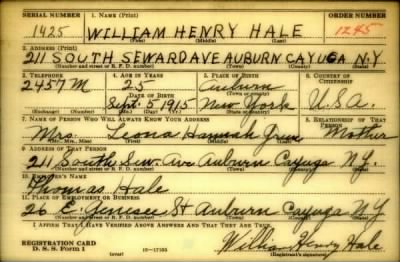 Thumbnail for William Henry > Hale, William Henry (1915)