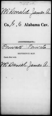 Thumbnail for James A. > McDaniel, James A.