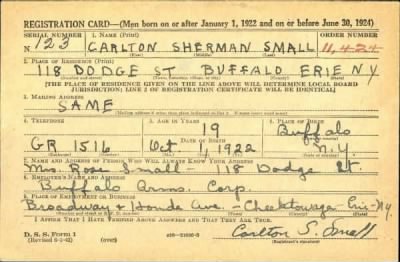 Thumbnail for Carlton Sherman > Small, Carlton Sherman (1922)