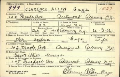 Thumbnail for Clarence Allen > Gage, Clarence Allen (1908)